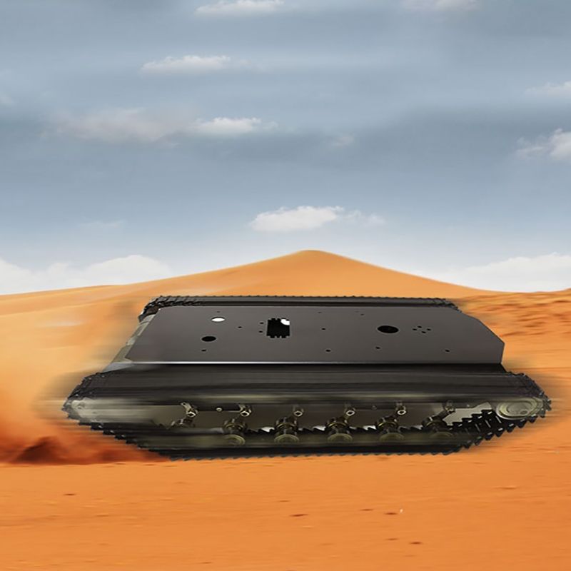Tank RC Big Load TS600 dengan  - Tracked Robot Chassis ulasan dan harga